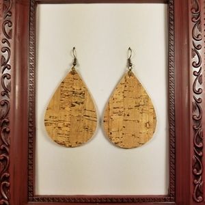 💎Handmade Faux Leather Earrings